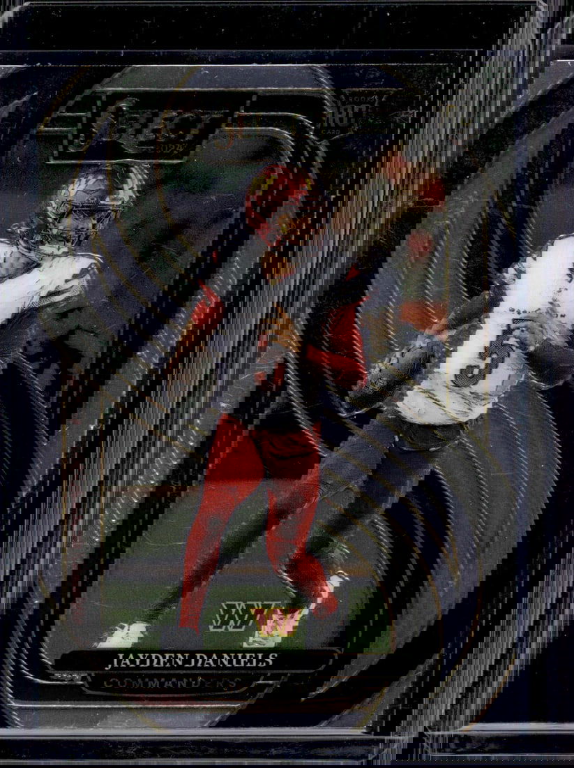 Jayden Daniels Rookie Card Premier Level 2024 Select #112 Washington Commanders (1 of 2)