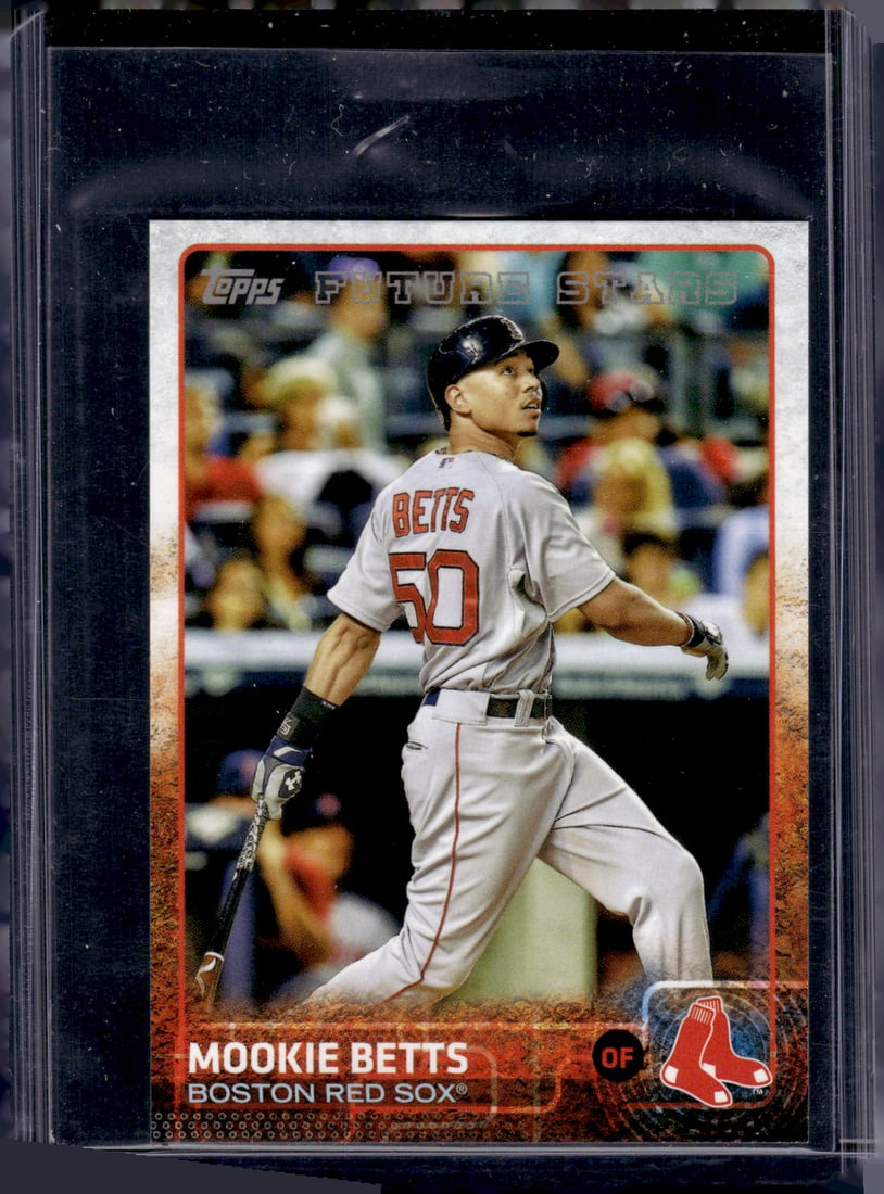 Mookie Betts Future Stars Mini 2015 Topps #389 Red Sox, Dodgers (1 of 2)