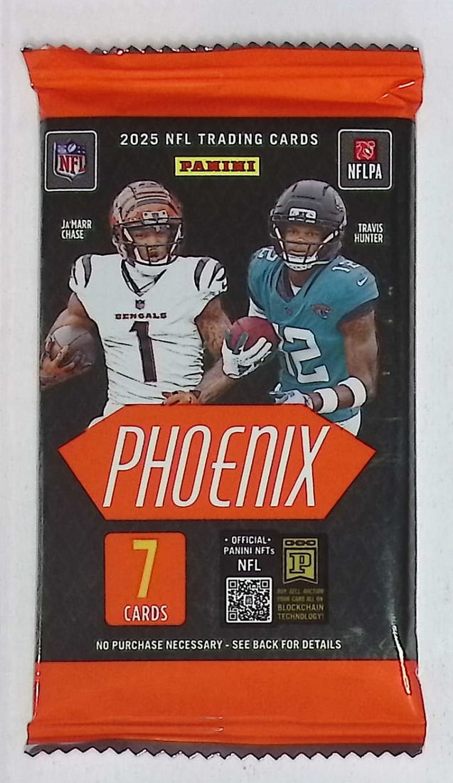 2025 Panini Phoenix Football Cards MEGA BOX PACK, Jaxson Dart, Travis Hunter, Emeka Egbuka: Panini Rookie Football NFL Trading & Sports Cards, Rookie Cards in This Set are Jayden Daniels, Bo Nix, Drake Maye, Marvin Harrison, Jr, JJ McCarthy, Football & Sports Cards for Sale Near Me, Silver,
