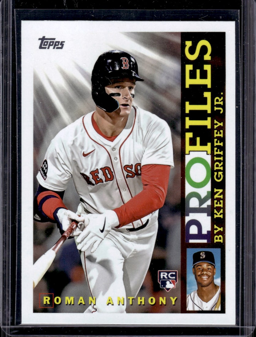 Roman Anthony Rookie Card Profiles 2026 Topps #TP-23 Boston Red Sox (1 of 2)