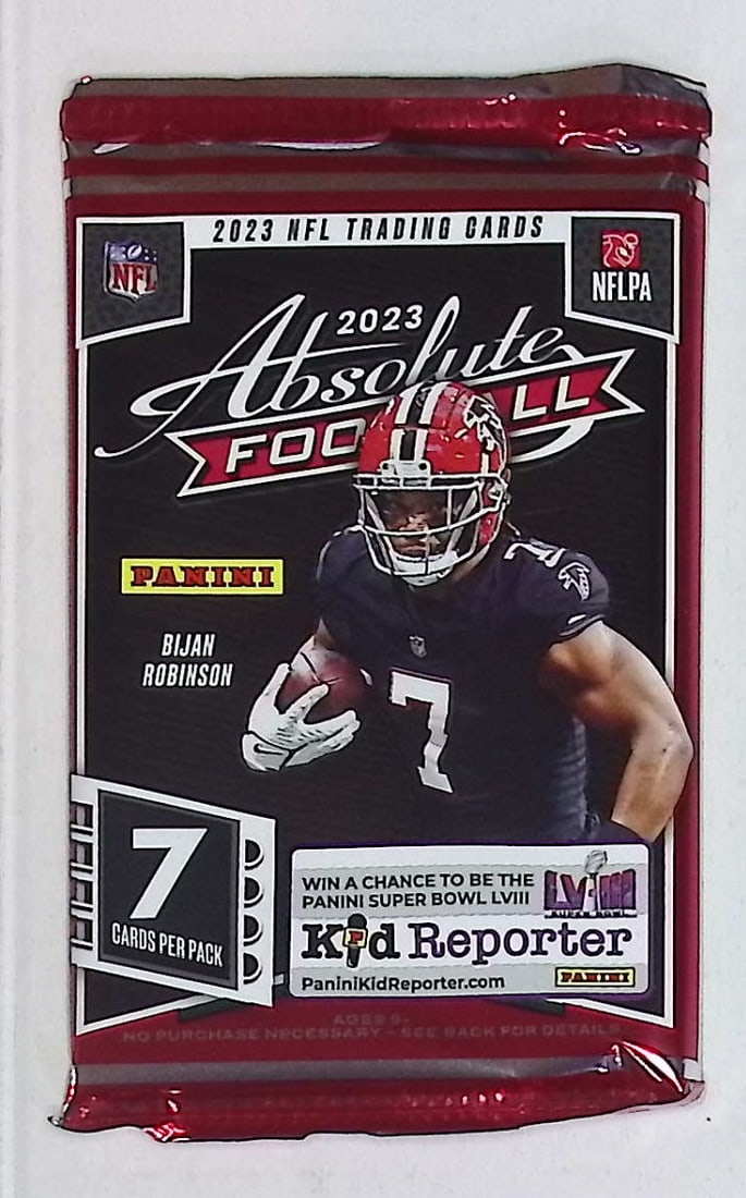 2023 Panini Absolute Football Card Factory Sealed MEGA BOX PACK - Rookies: Jaxson Smith-Njigba, C.J. (1 of 1)