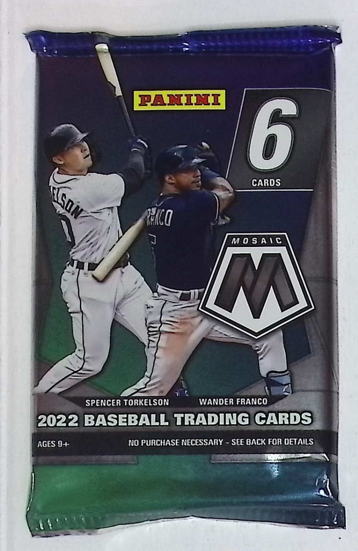 2022 Panini Mosaic Baseball Card BLASTER BOX PACK Sports Cards: 2022 Panini Mosaic Baseball Card Hanger Value Pack, Baseball Cards, MLB Trading Cards, Rookie Cards, Panini Baseball Cards, Panini Sports Cards, Sports Cards for Sale Near Me, Baseball Cards for Sale