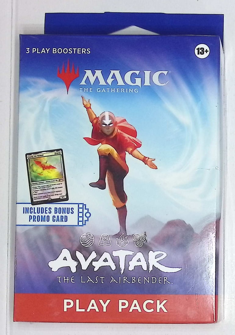 Magic the Gathering Avatar The Last Airbender Hanger Box - w/1 Promo Card, 3 Booster Packs: Trading Card Game, TCG, Trading Card Games for Sale Near Me, Collectible Card Game, CCG, Auction Lots for Sale On Line, Foil Cards