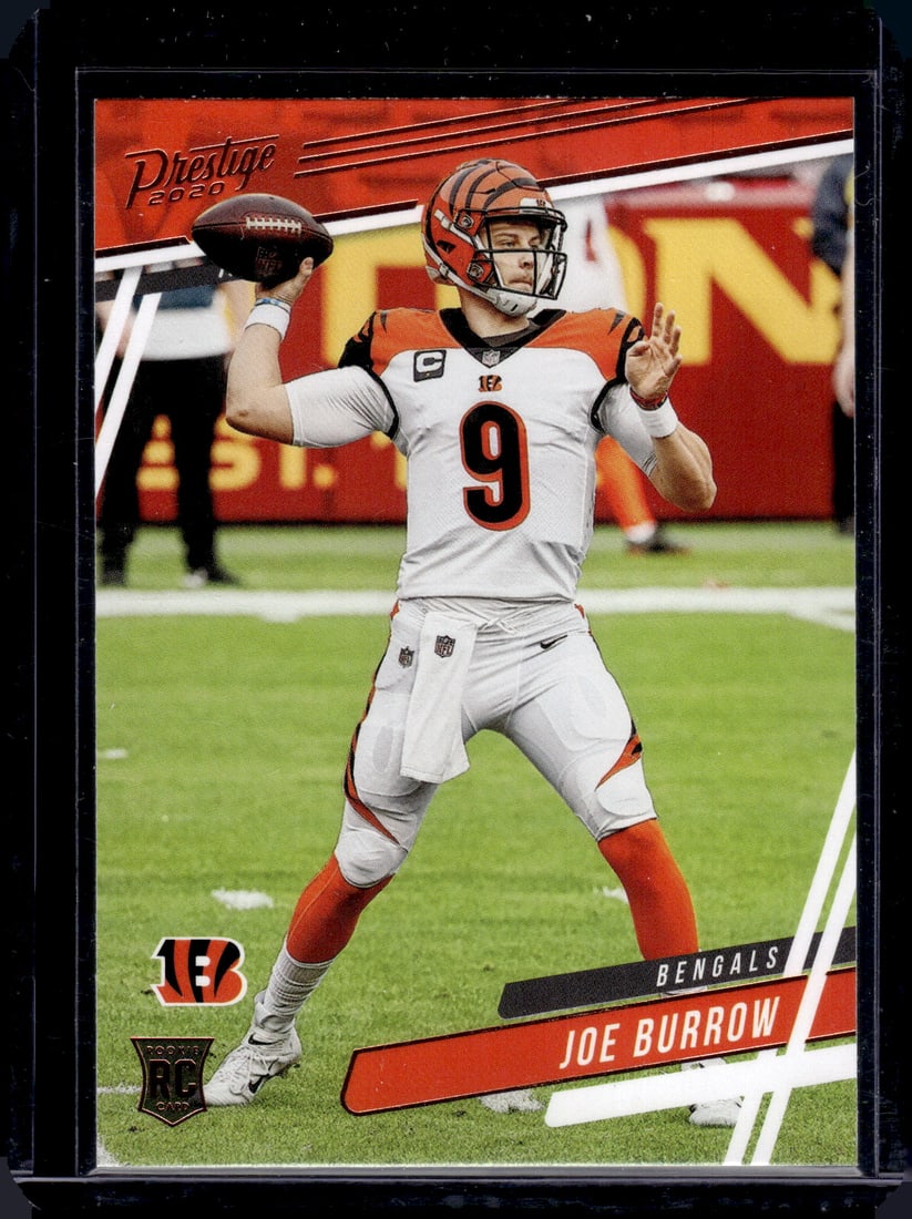 Joe Burrow Rookie Card 2020 Chronicles Prestige #301 Cincinnati Bengals (1 of 2)