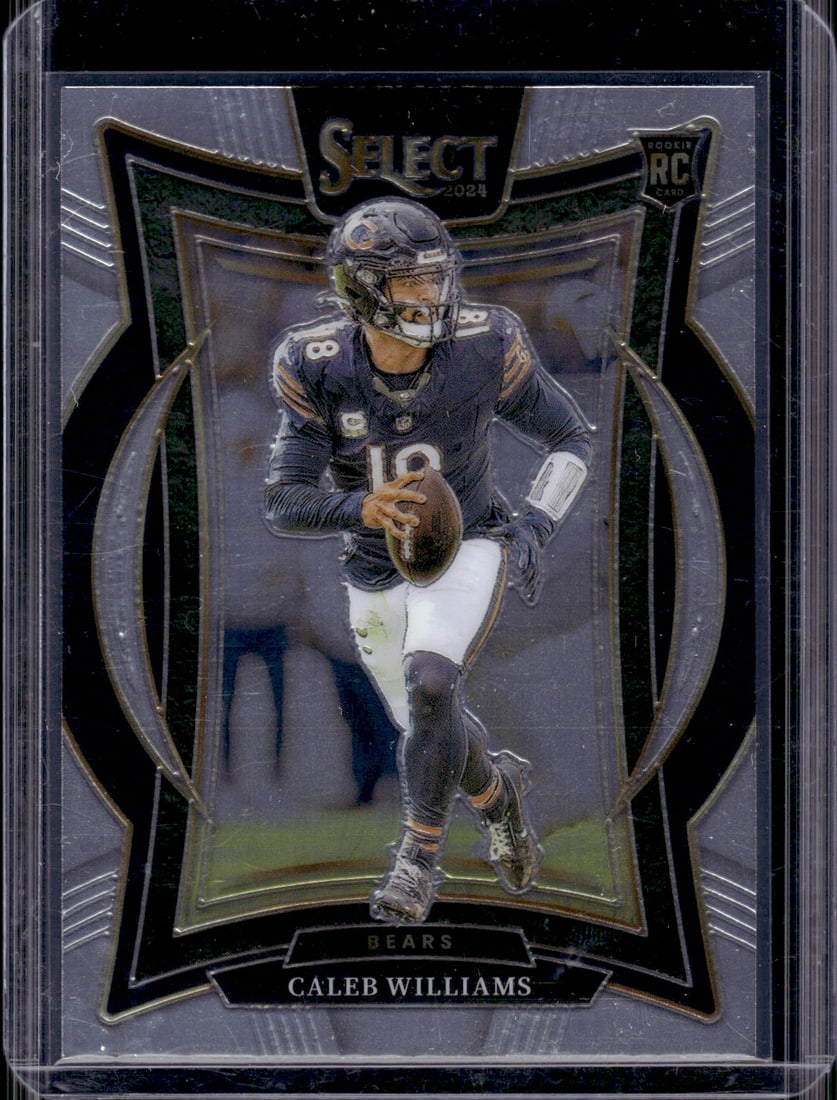 Caleb Williams Rookie Card 2024 Panini Select #25 Chicago Bears (1 of 2)