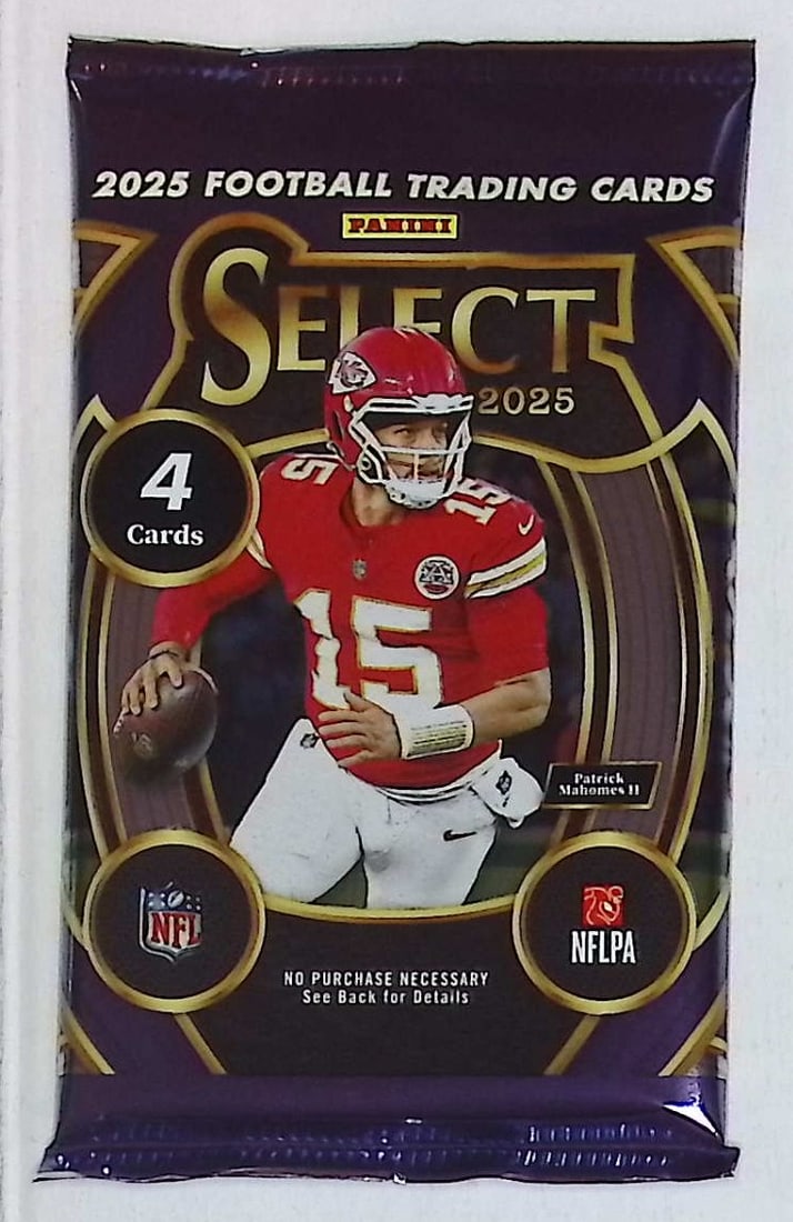 2025 Panini Select Football BLASTER BOX PACK Rookies: Jaxson Dart, Shedeur Sanders (1 of 1)
