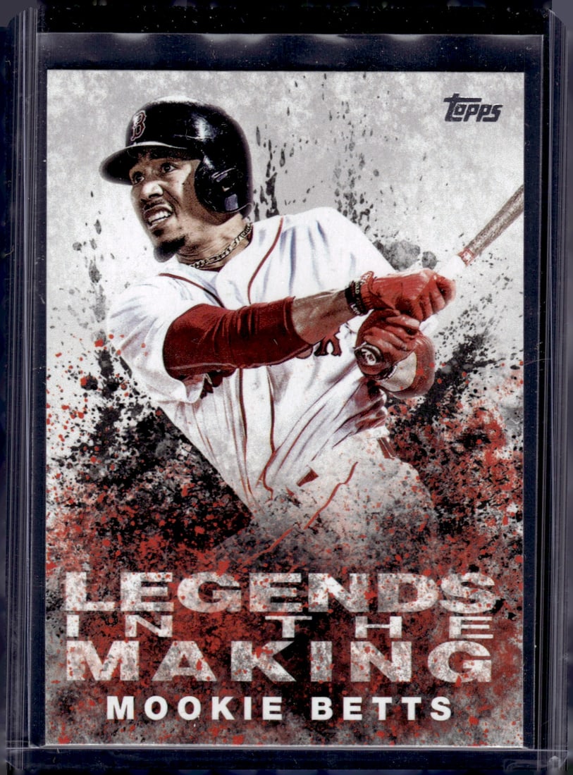 Mookie Betts Legends in the Making 2018 Topps #LTM-MB Boston Red Sox, Dodgers (1 of 2)