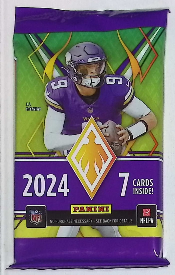 2024 Panini Phoenix Football Cards MEGA BOX PACK, Sports Cards,Jayden Daniels (1 of 1)
