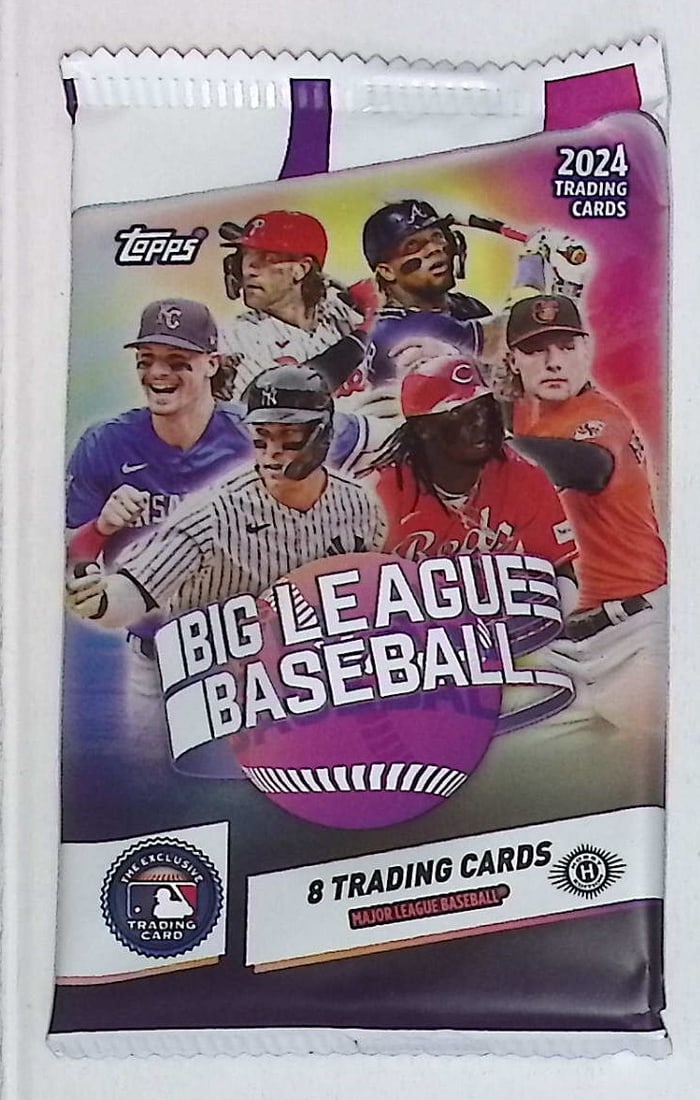 2024 Topps BIG LEAGUE Baseball HOBBY BOX PACK - Paul Skenes, Elly De La Cruz Rookie Cards (1 of 1)