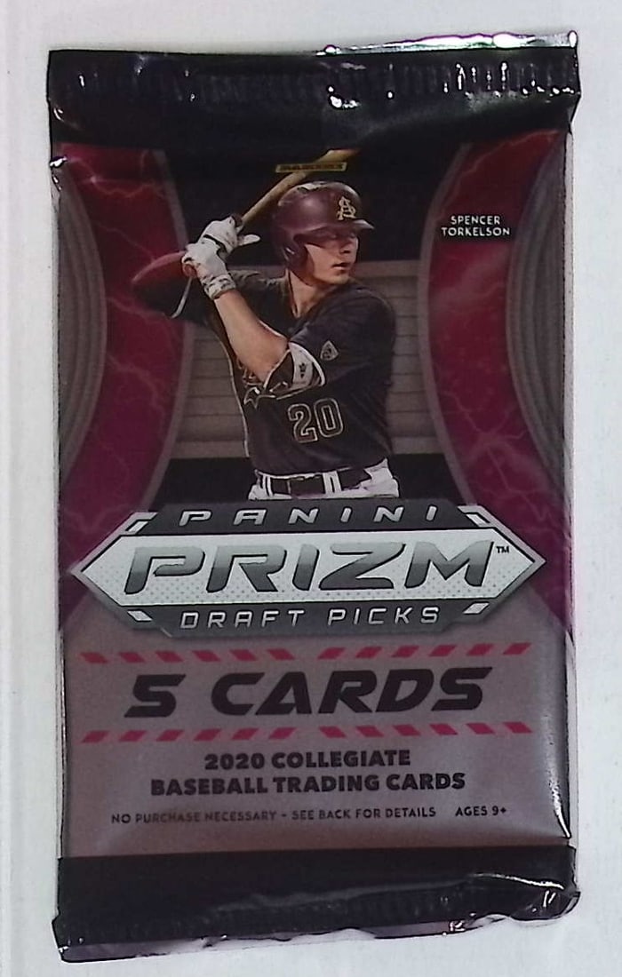 2020 Panini Prizm Draft Picks Baseball BLASTER BOX PACK MLB Trading Cards (1 of 1)
