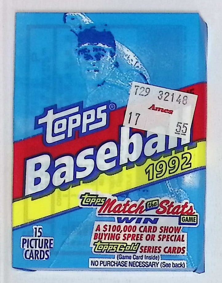 1992 Topps Vintage Series 1 Baseball Cards RETAIL BOX WAX PACK, Sports Cards Rookie Cards (1 of 1)