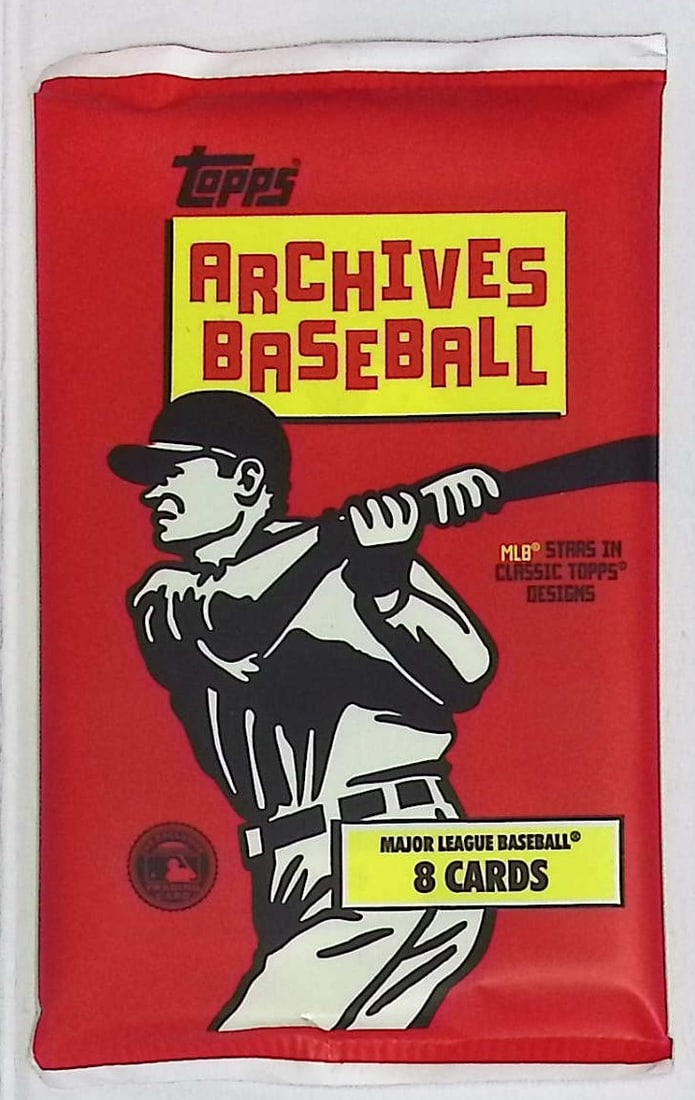 2024 Topps Archives Baseball BLASTER BOX PACK - Paul Skenes, Elly De La Cruz Rookie Cards (1 of 1)