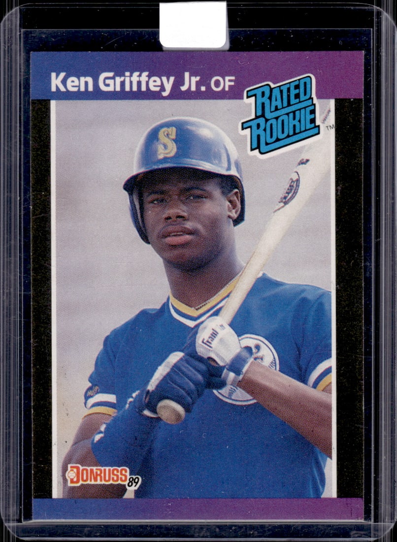 Ken Griffey Jr. Rookie Card 1989 Donruss #33 Seattle Mariners (1 of 2)