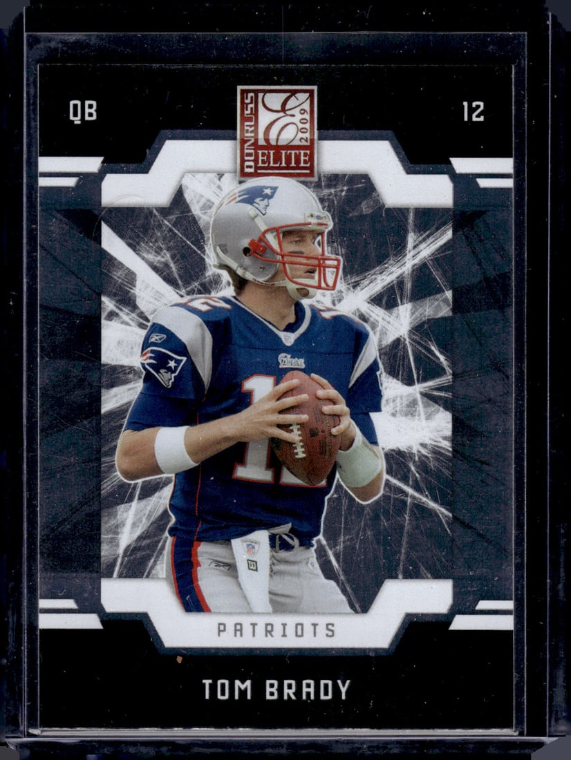Tom Brady 2009 Donruss Elite #57 New England Patriots (1 of 2)