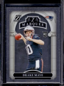 Drake Maye Rookie Card Z Marquee 2024 Panini Zenith #3 New England Patriots