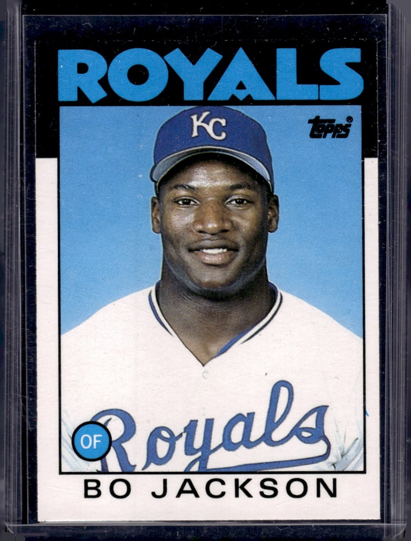 Bo Jackson Rookie Card 1986 Topps Traded #50T Kansas City Royals (1 of 2)