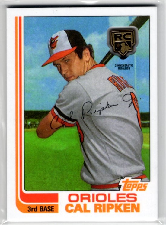 Cal Ripken Commemorative Rookie Logo Medallion 2020 Topps #RCR-CR Baltimore Orioles: Topps Baseball MLB Trading & Sports Cards, Sports Cards for Sale Near Me, World Series & Hall of Fame Players Memorabilia, Refractors, X-Fractors, Numbered, SP, SSP, Valuable Auction Memorabilia Lots 