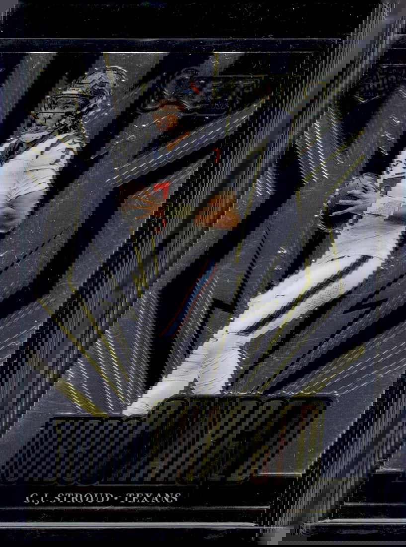 Cj Stroud Rookie Card Turbocharged 2023 Select #TUR-CST Houston Texans: Panini Select, Prizm, Mosaic, Contenders, Zenith, Phoenix, Illusions, Absolute, Rookie NFL Sports Trading Cards, SP, SSP, Cards, Football Cards for Sale Near Me, Superbowl & Hall of Fame Player Cards,