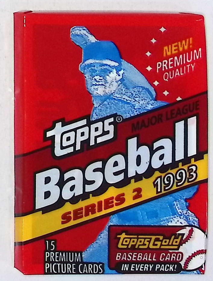1993 Topps Vintage Series 2 Baseball Card Retail Box Wax Pack (1 of 1)