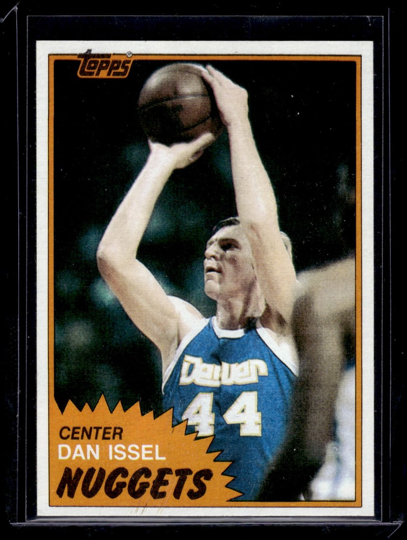 Dan Issel 1981-82 Topps #11 Denver Nuggets Old Basketball Card (1 of 2)