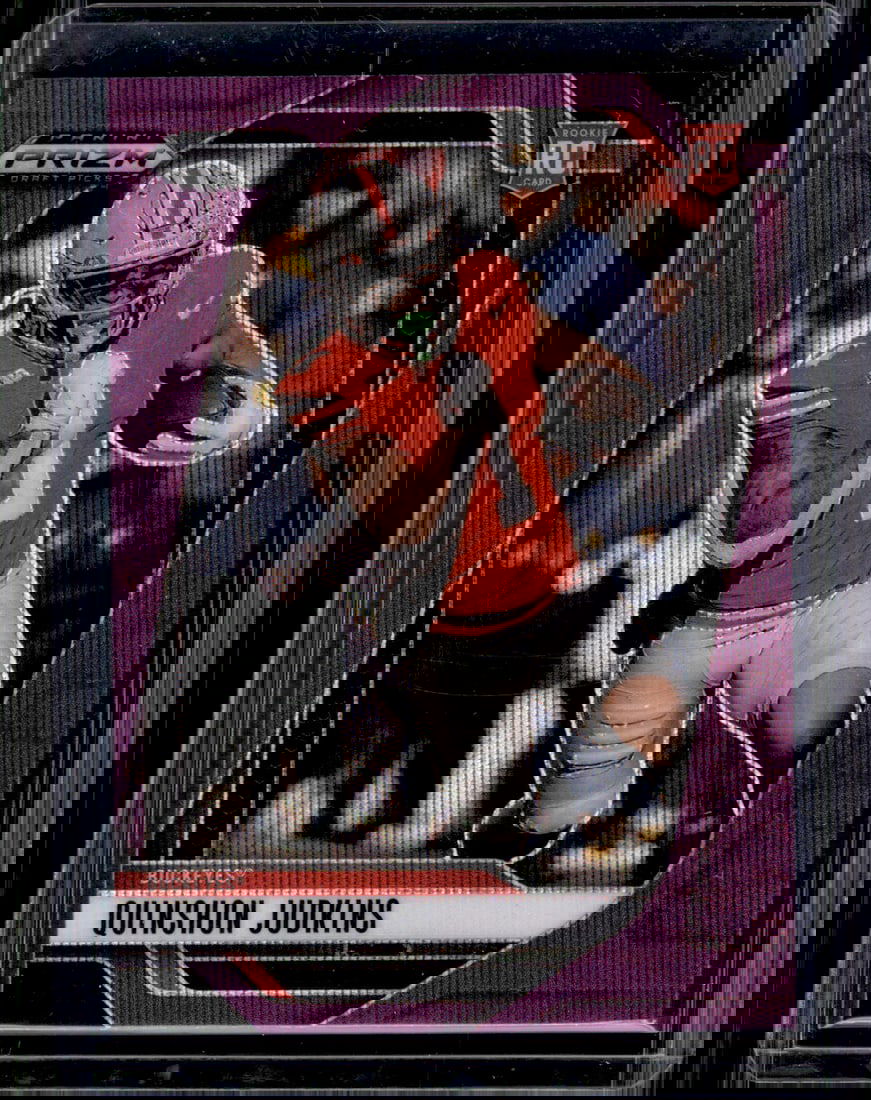 Quinshon Judkins Rookie Card Purple Wave Prizm 2025 Prizm Draft Picks #84 Ohio State: Panini Select, Prizm, Mosaic, Contenders, Zenith, Phoenix, Illusions, Absolute, Rookie NFL Sports Trading Cards, SP, SSP, Cards, Football Cards for Sale Near Me, Superbowl & Hall of Fame Player Cards,