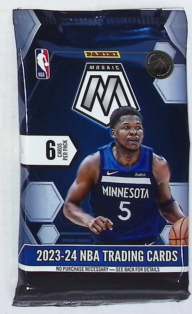 2023-24 Panini Mosaic Basketball Card BLASTER BOX PACK Victor Wembanyama Sports Card: Panini Basketball NBA Trading & Sports Cards, Rookie Cards in this set are Victor Wembanyama, Brandon Miller, Scoot Henderson, Amen Thompson, Sports Cards for Sale Near Me, Anthony Edwards, Jayson Tat