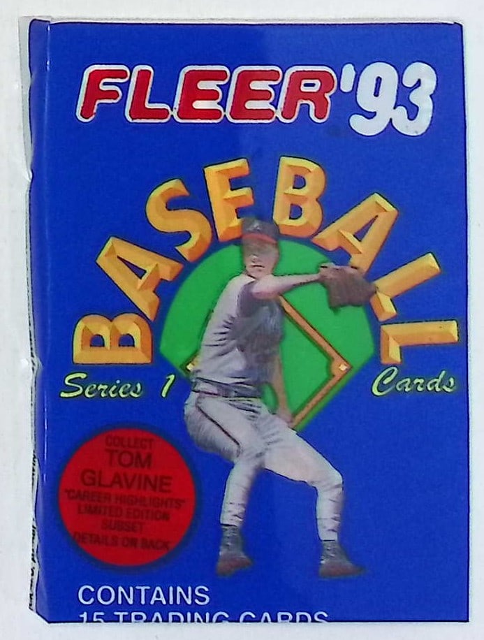 1993 Fleer Series 1 Baseball Vintage Baseball Card Retail Box Pack, MLB Trading Cards: Fleer Vintage Baseball MLB Trading & Sports Cards, World Series & Hall of Fame Players, Old Sports Cards for Sale Near Me, Valuable Auction Memorabilia Lots For Sale On Line, Tony Gwynn, Rickey Hender