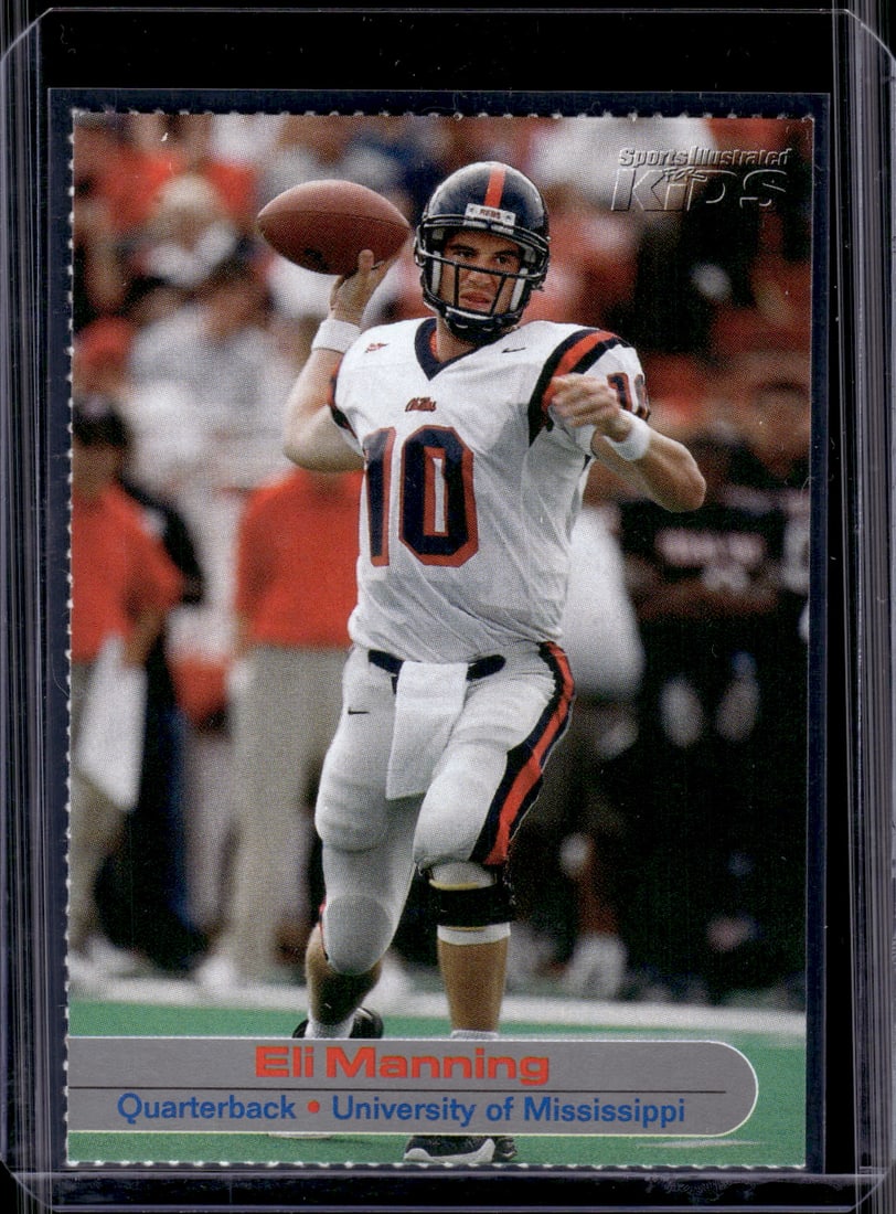 Eli Manning Rookie 2003 Sports Illustrated Kids #312 Ole Miss, New York Giants: Eli Manning Rookie 2003 Sports Illustrated Kids #312 Ole Miss, New York Giants