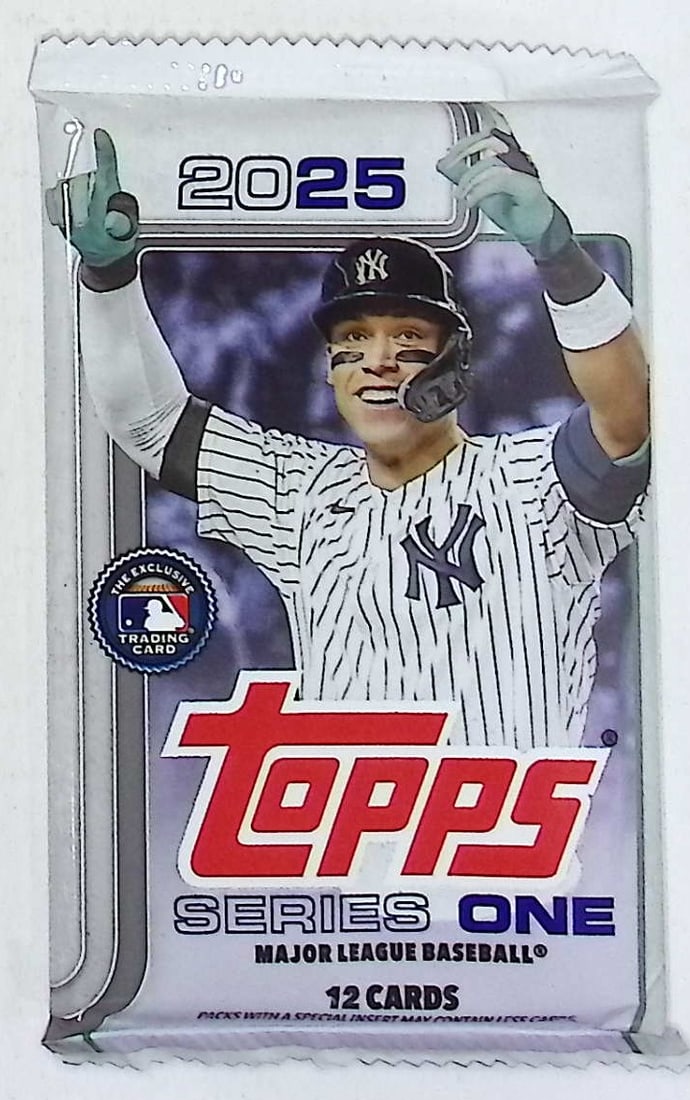 2025 Topps Series 1 Baseball Cards BLASTER BOX PACK Sports Cards Rookie Cards Dylan Crews (1 of 1)