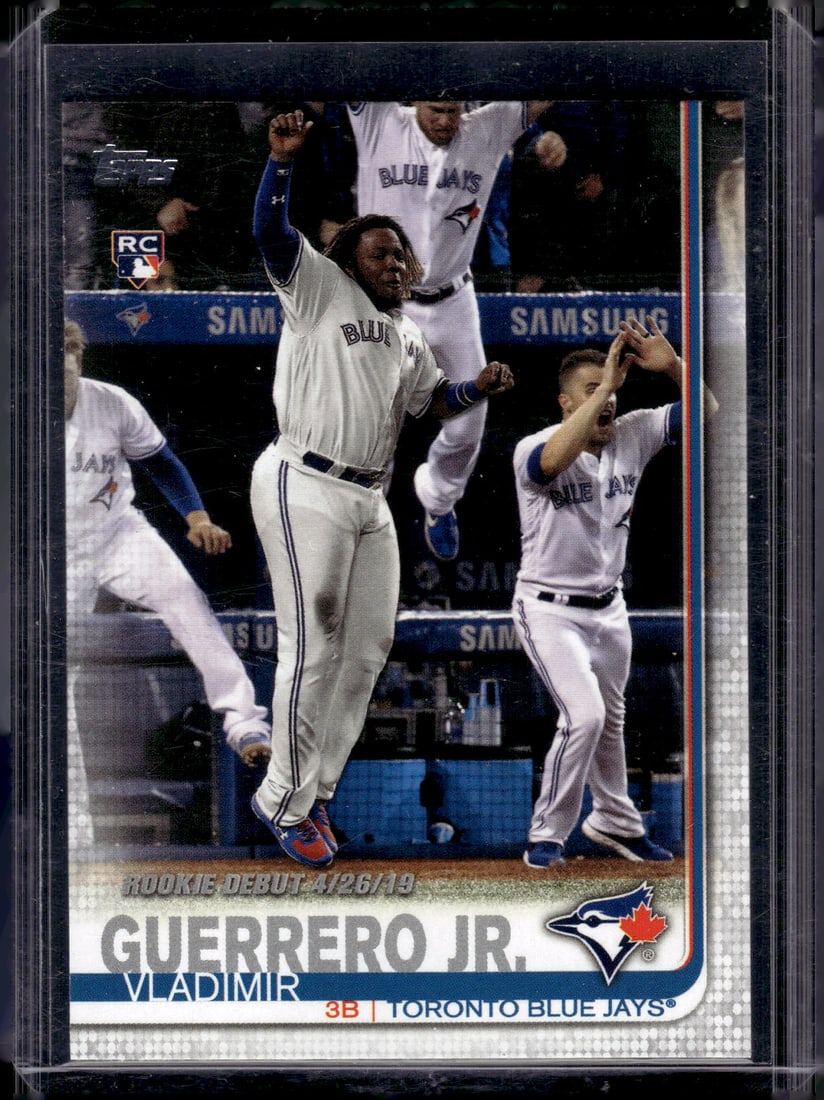 Vladmir Guerrero Jr. Rookie Card 2019 Topps Update #US62 Toronto Blue Jays: Topps Baseball MLB Trading & Sports Cards, Sports Cards for Sale Near Me, World Series & Hall of Fame Players Memorabilia, Refractors, X-Fractors, Numbered, SP, SSP, Valuable Auction Memorabilia Lots