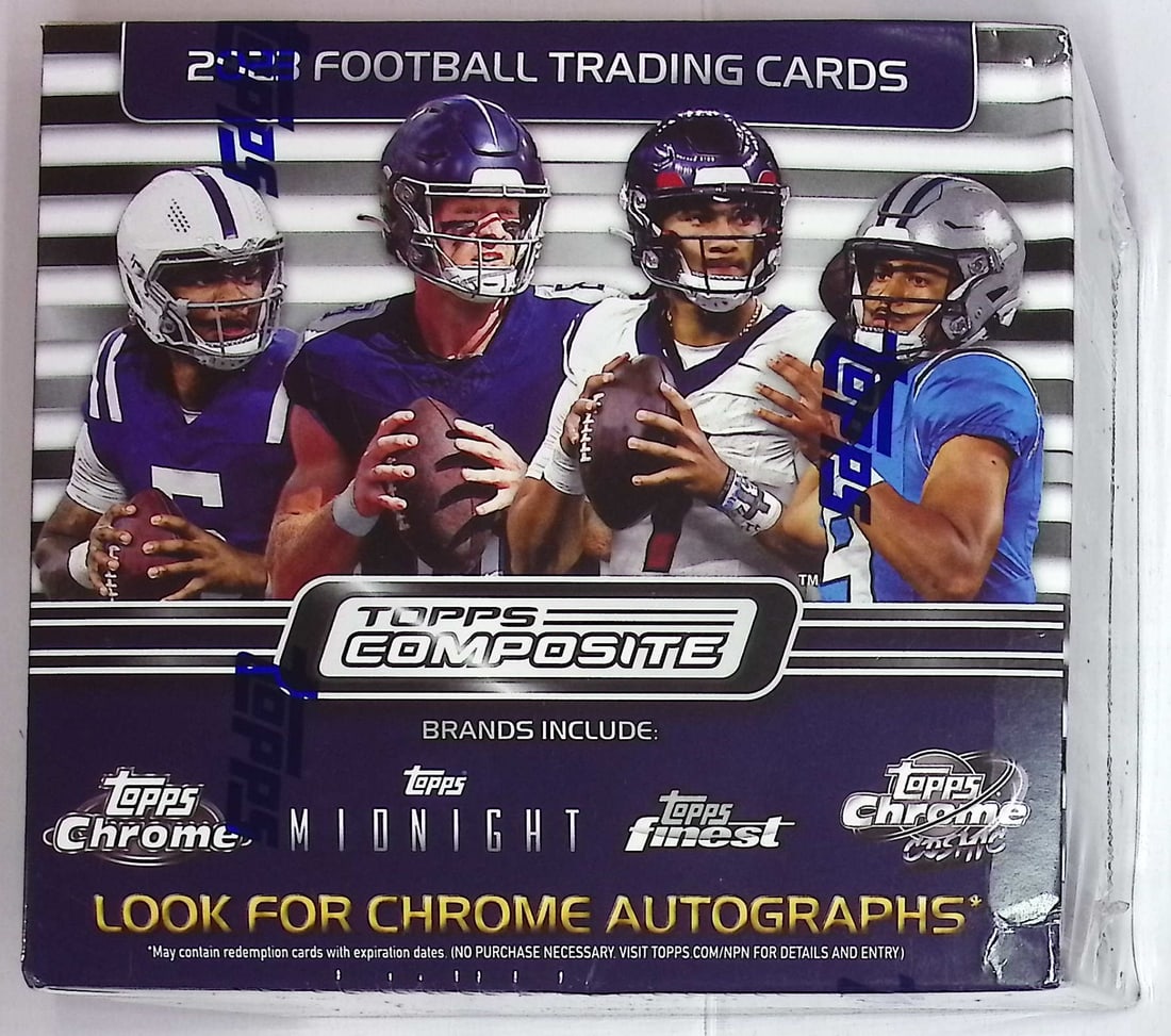 2023 Topps Composite Football Card Mega Monster Box - C.J. Stroud,Refractors, Autographs Sports: Topps Football Rookie NFL Trading & Sports Cards, C.J. Stroud Rookie Card,Refractors, Autographs, Sports Cards for Sale Near Me, SP, SSP, Refractors, Midnight, X-Fractor, Chrome All Etch, Resurgence,