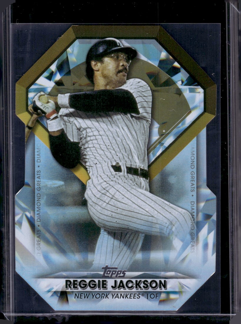 Reggie Jackson Diamond Greats Die Cut 2022 Topps #DGDC-17 New York Yankees (1 of 2)