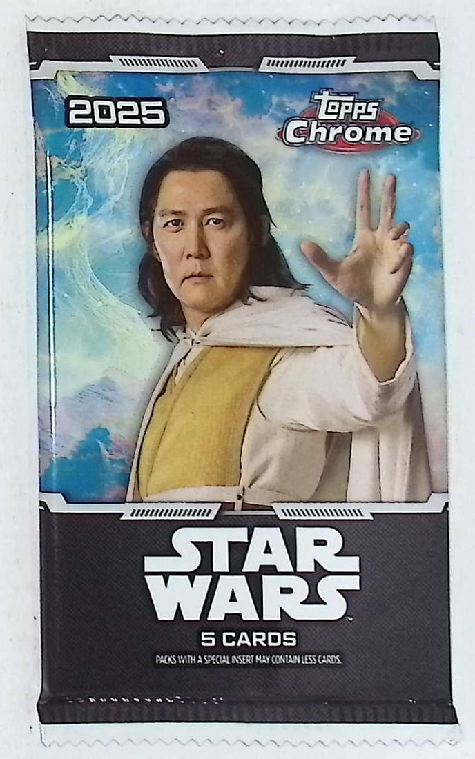2025 Star Wars Topps Chrome Super Box Pack (1 of 1)