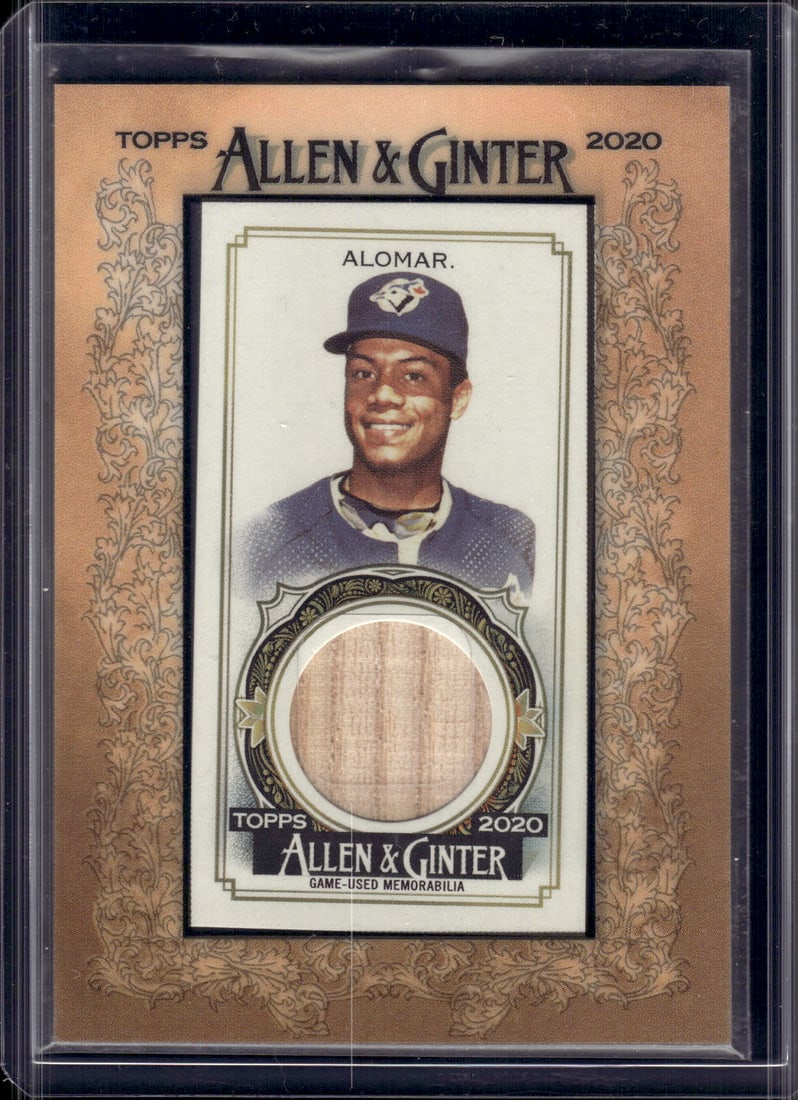 Roberto Alomar Game Used Patch 2020 Allen & Ginter #MFR-RAL Toronto Blue Jays: Topps Baseball MLB Trading & Sports Cards, Sports Cards for Sale Near Me, World Series & Hall of Fame Players Memorabilia, Refractors, X-Fractors, Numbered, SP, SSP, Valuable Auction Memorabilia Lots 