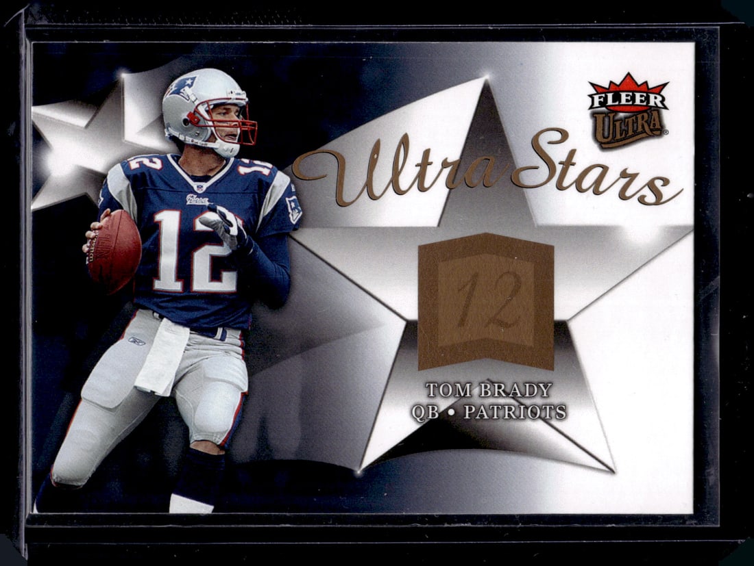 Tom Brady Ultra Stars 2006 Fleer #US-TB New England Patriots (1 of 2)
