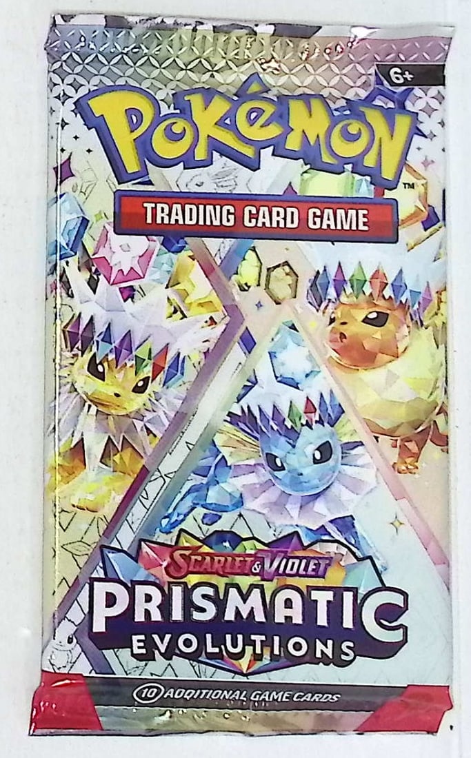 2025 Pokemon Scarlet & Violet Prismatic Evolutions 10 Card Booster Pack Charizard: Pokemon Trading Card Game Cards, Charizard, Pikachu, Mewto, EX, Referse Holo, Holo Rare Cards, Secret Rare Cards, Full Art Cards, Evee, 3 Stars Ultra Rare Cards, Double Rare, Illustration Rare, Specia