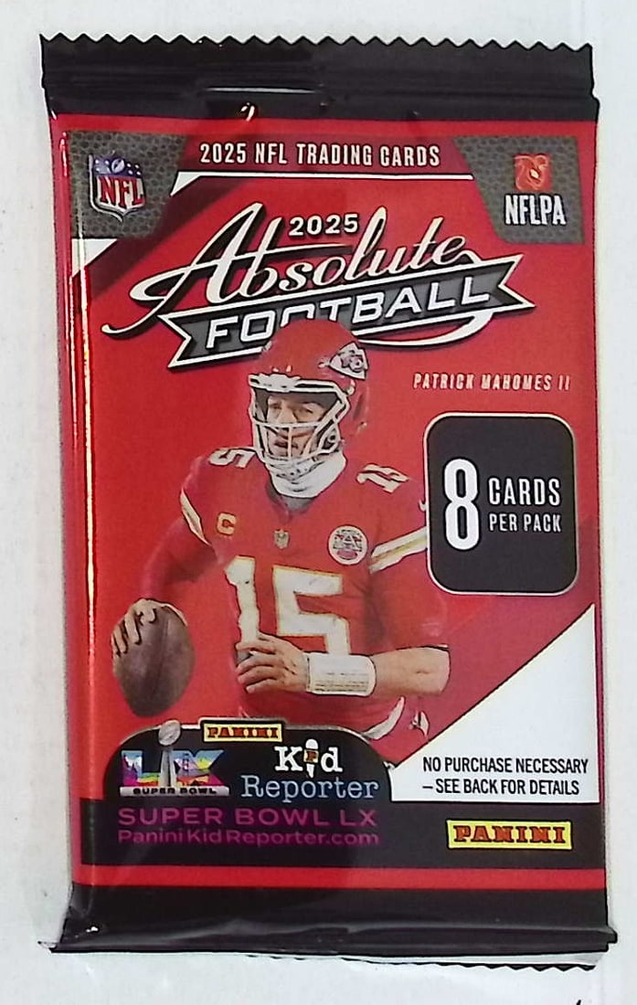 2025 Panini Absolute Football BLASTER BOX PACK- RC: Jaxson Dart, Emeka Egbuka: Jayden Daniels Rookie Cards of Jaxson Dart, Cam Skatteboo, Emeka Egbuka, Shadeur Sanders, Travis Hunter, Panini NFL Rookie Football Trading Sports Cards, Kaboom, Sports Cards for Sale Near Me, Super B