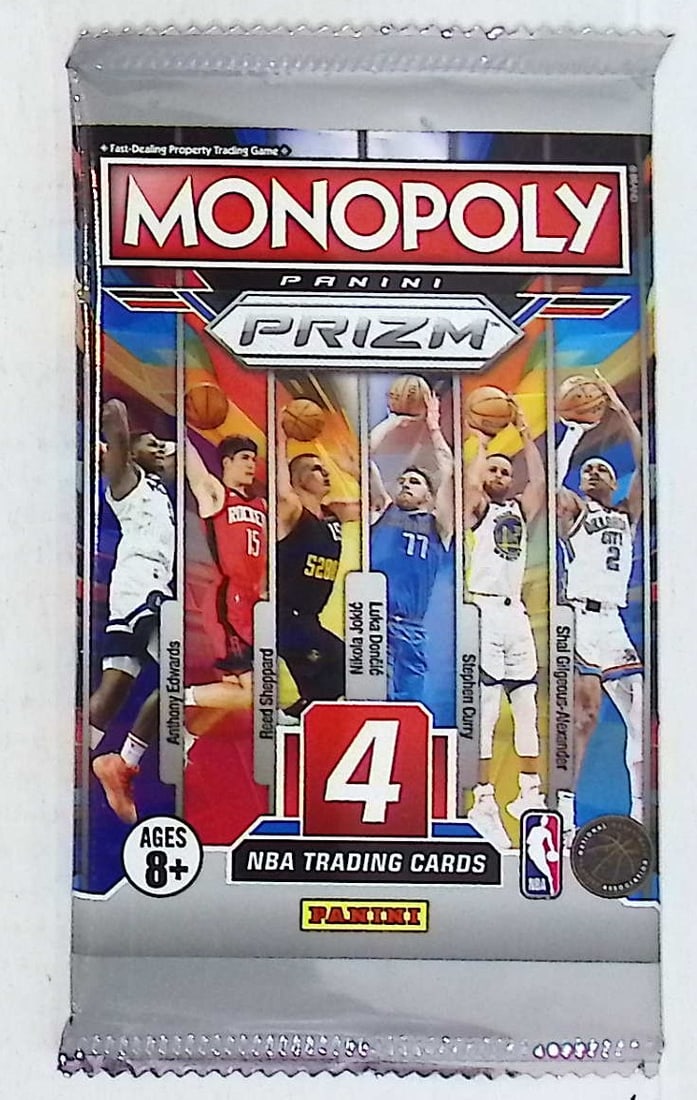 2024-'25 Panini Prizm Monopoly Basketball Card Blaster Box Pack Sports Card: Panini Prizm Basketball NBA Trading & Sports Cards,Victor Wembanyama Jayson Tatum, Jalen Brunson, NBA Trading Cards, Sports Cards, Shai Gilgeous-Alexander, Anthony Edwards, Jayson Tatum, Steph Curry,
