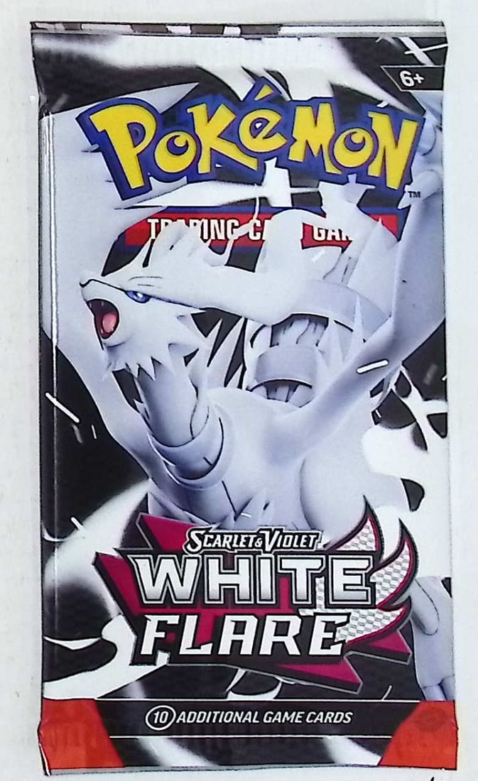 2025 Pokemon Scarlet & Violet White Flare 10 Card Booster Pack Charizard: Pokemon Trading Card Game Cards, Charizard, Pikachu, Mewto, EX, Referse Holo, Holo Rare Cards, Secret Rare Cards, Full Art Cards, Evee, 3 Stars Ultra Rare Cards, Double Rare, Illustration Rare, Specia