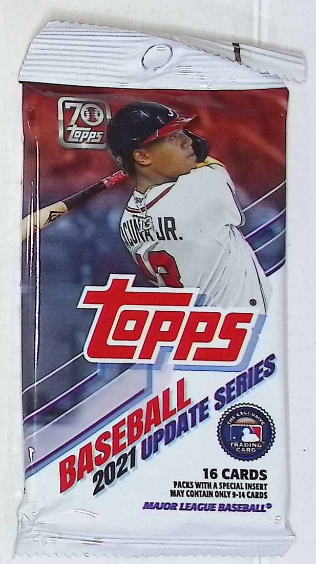 2021 Topps Baseball Update Series Baseball Card RETAIL HANGER PACK Sports Cards MLB Trading Cards (1 of 1)