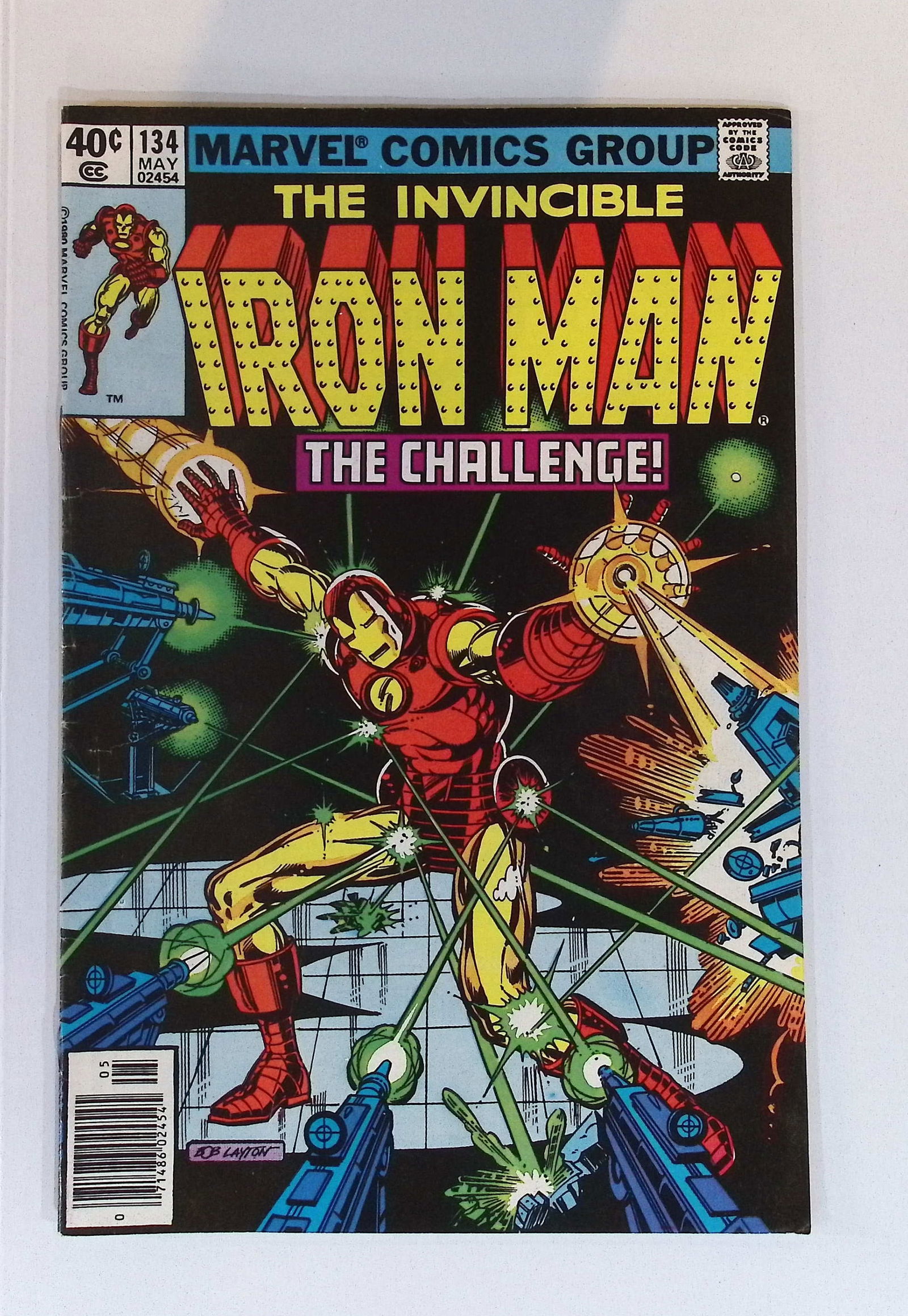 Iron Man Marvel Vintage Comic Book: May 1980 #134 , See Photos (1 of 4)