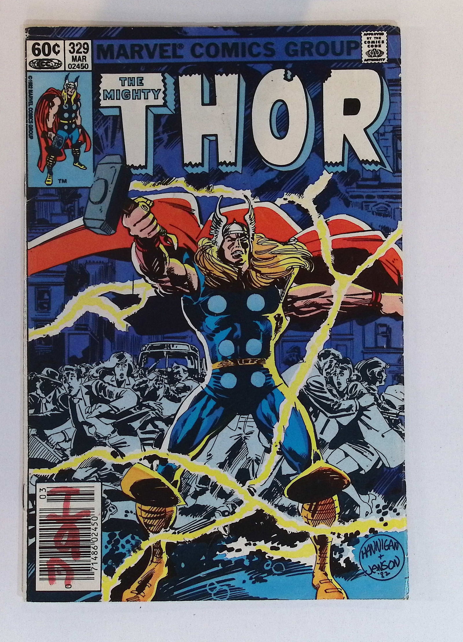 The Mighty Thor Marvel Vintage Comic Book: March, 1983 #329, See Photos (1 of 4)