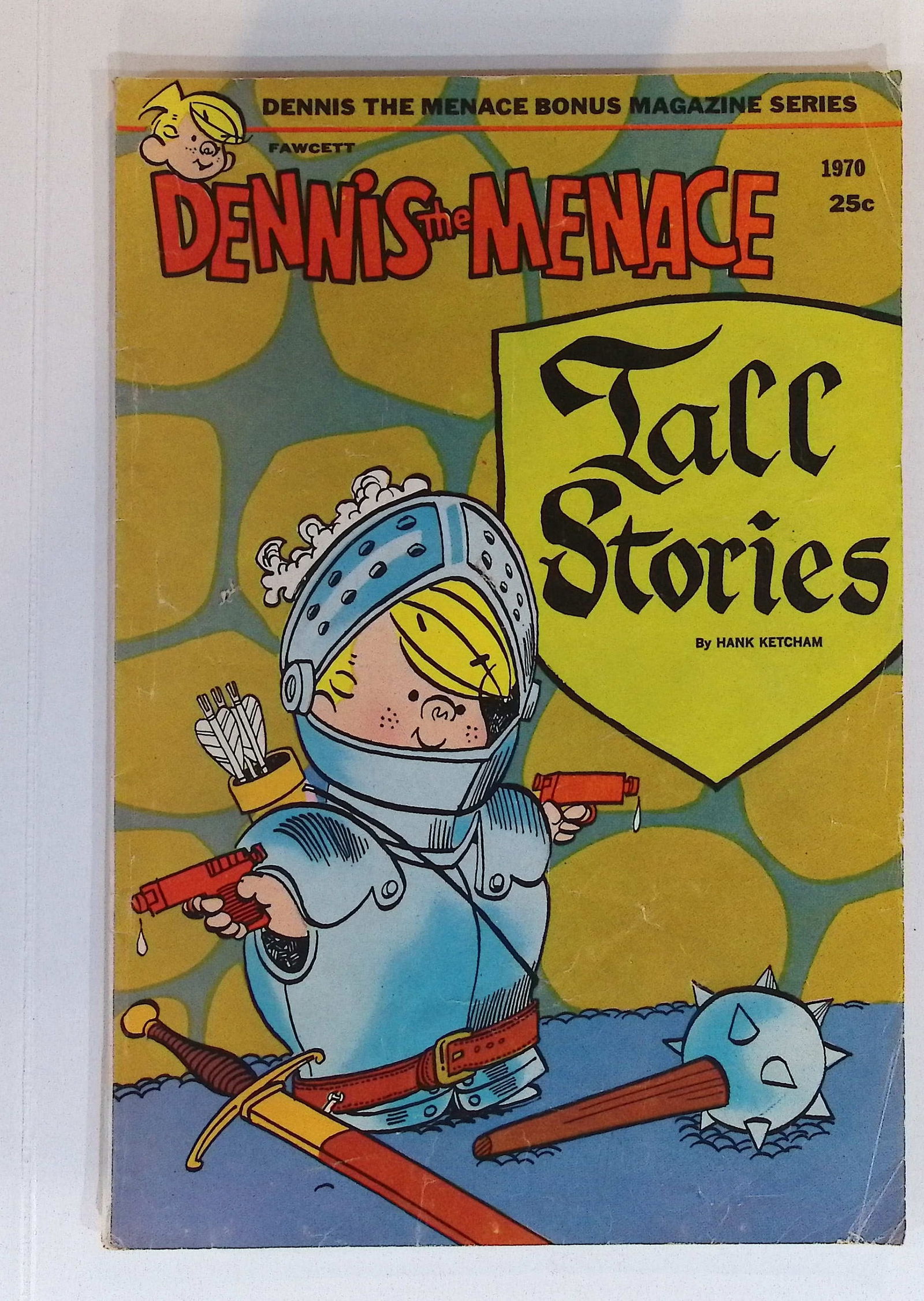 Dennis the Menace Tall Stories Fawcett Silver Age Comic Book: 1970, See Photos: All Comic Books come Bagged, Boarded, Shipping is a little more than baseball cards due to the cost of supplies, Super Heroes Collectibles, Auction Magazine Lots for Sale on Line, Valuable Comic Book