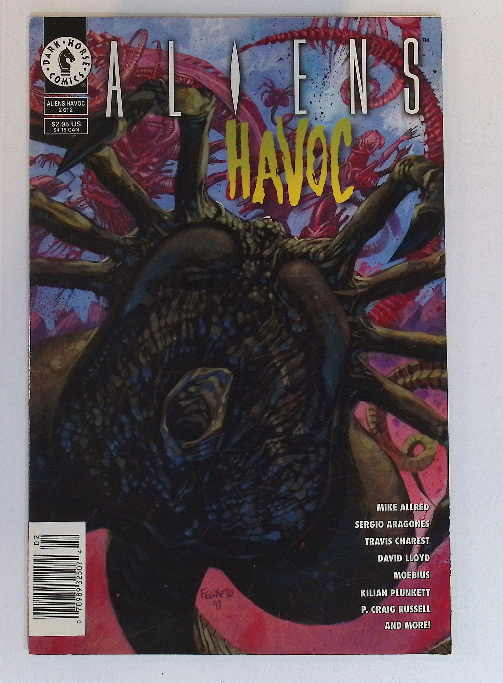 Aliens Havoc Dark Horse Vintage Comic Book: Jul 1997 #2, See Photos: All Comic Books come Bagged, Boarded, Shipping is a little more than baseball cards due to the cost of supplies, Super Heroes Collectibles, Auction Magazine Lots for Sale on Line, Valuable Comic Book