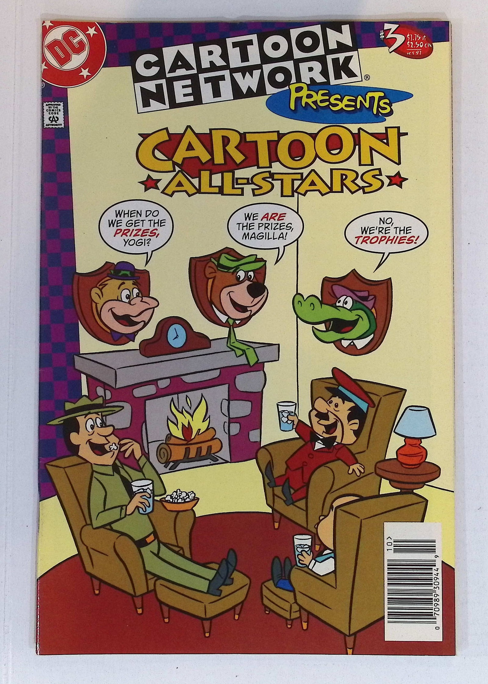 Cartoon Network Presents Cartoon All-Stars DC Vintage Comic Book: Oct 1997 #3 See Photos (1 of 4)