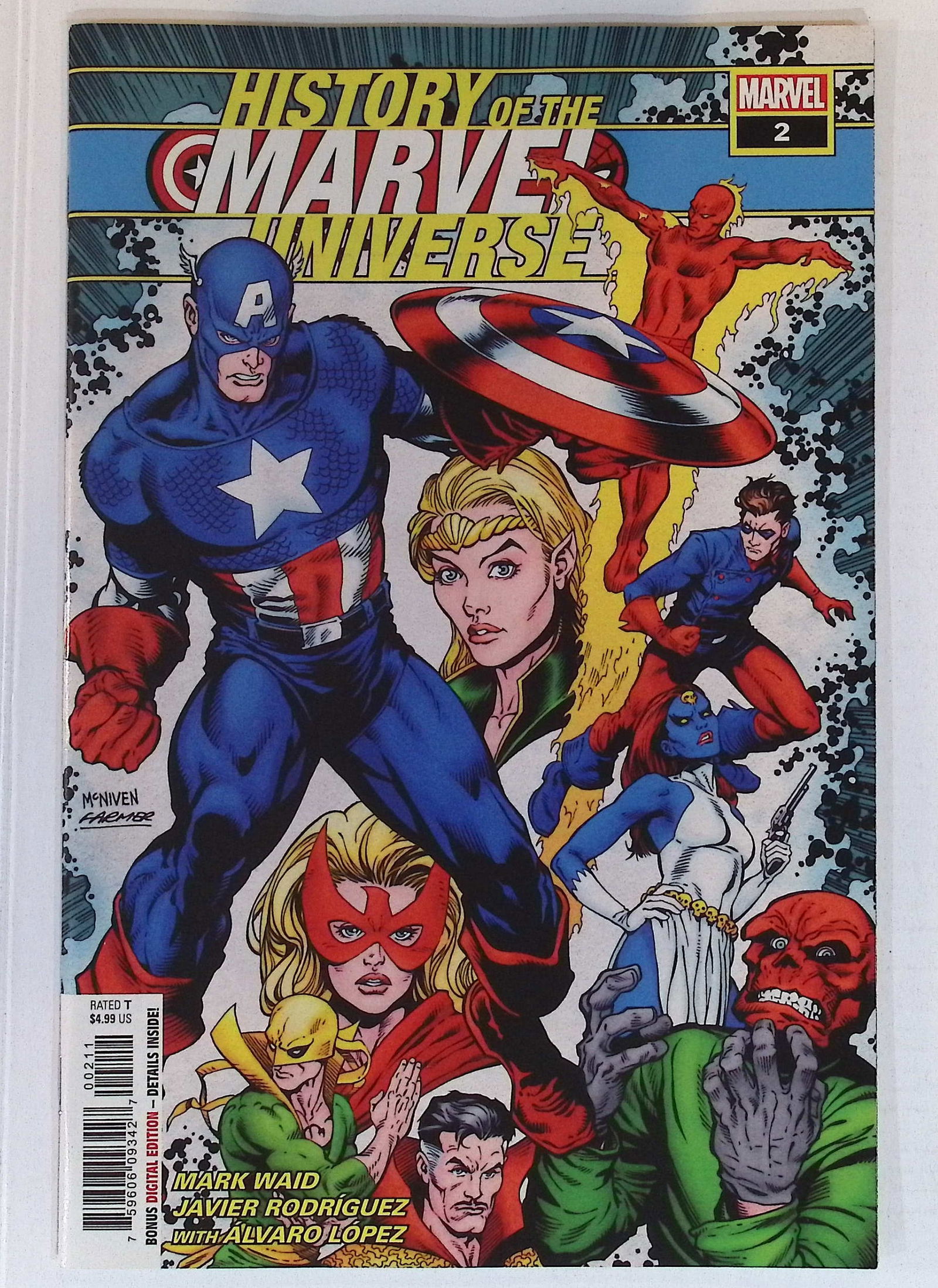 The History Of The Marvel Universe Marvel Vintage Comic Book: Oct, 2019 #2 See Photos (1 of 4)