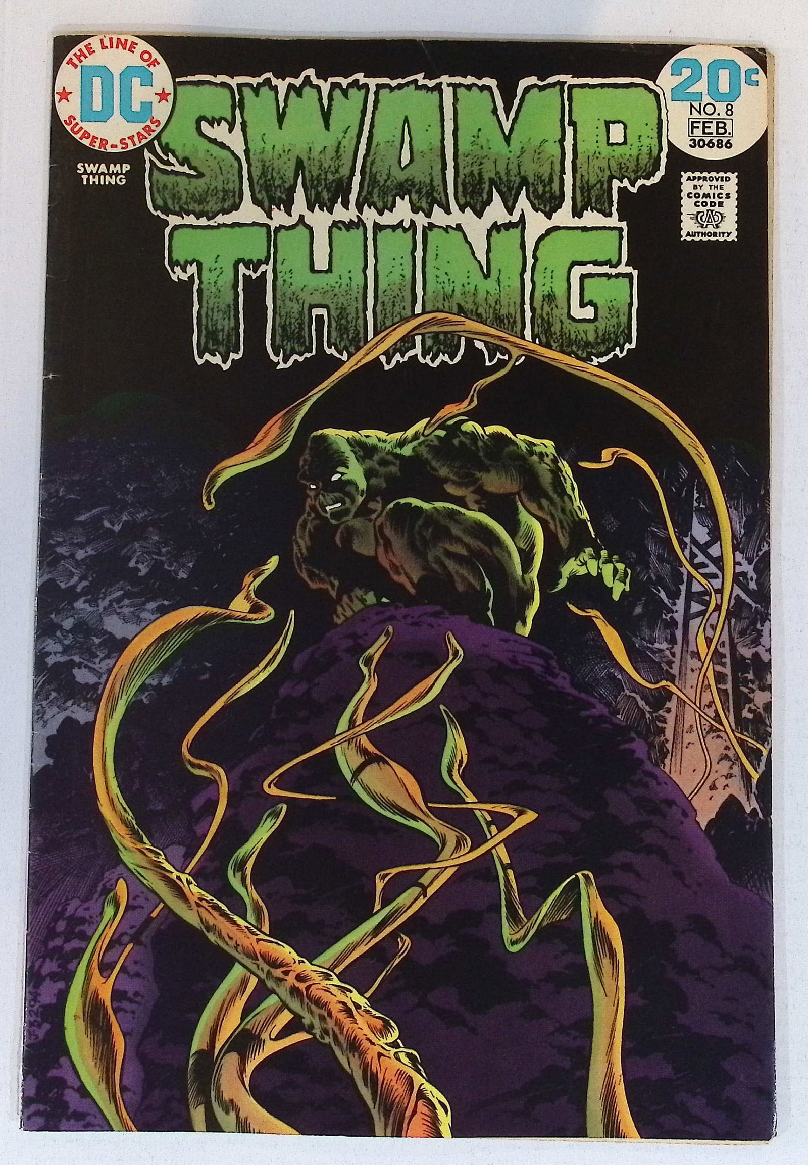 Swamp Thing DC Vintage Comic Book: Feb 1974 #8, See Photos (1 of 4)