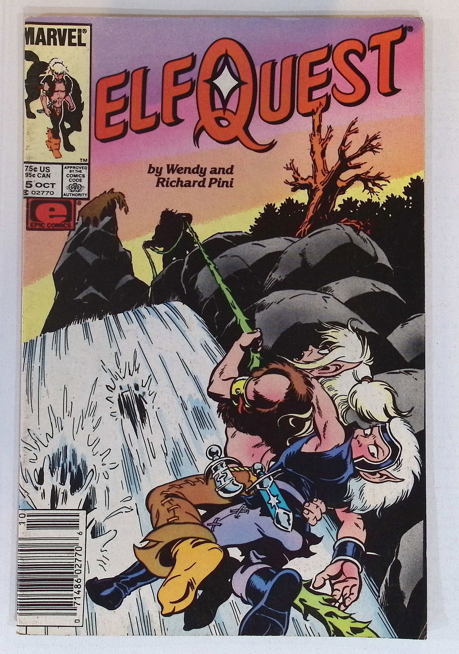 Elf Quest Marvel Vintage Comic Book: Oct 1986 #15, See Photos (1 of 4)