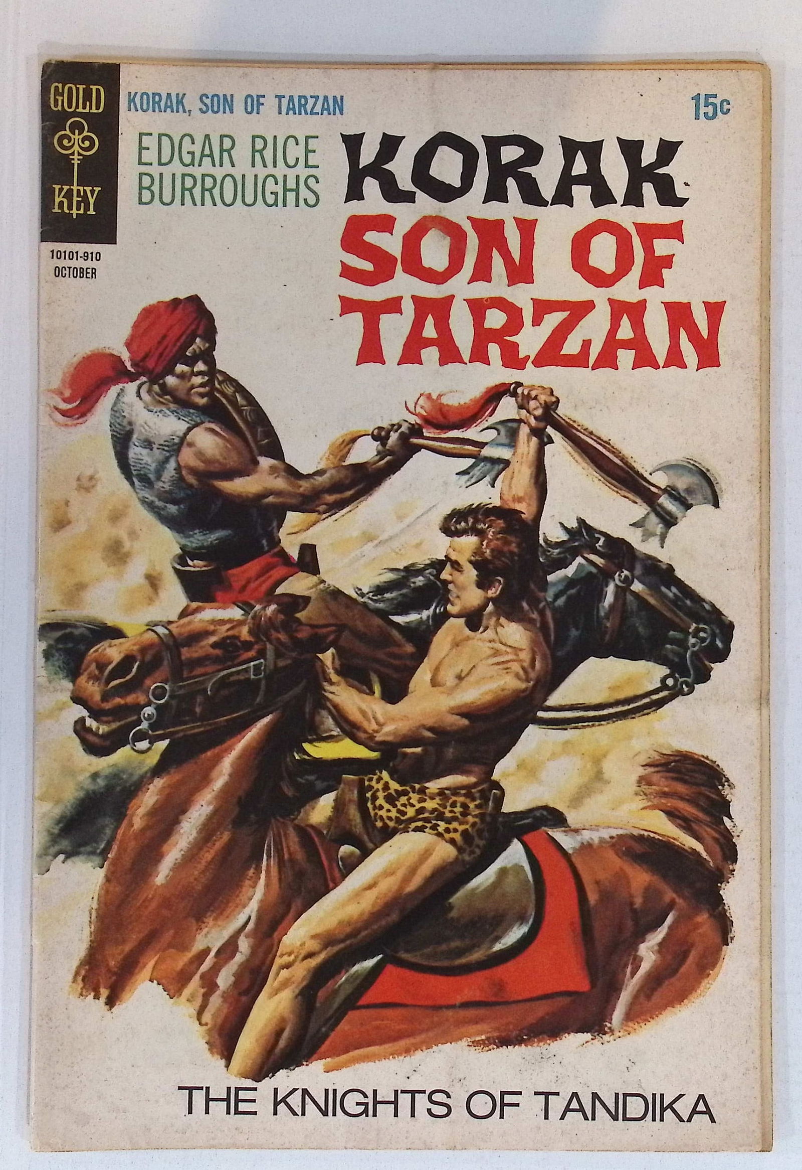 Korak Son of Tarzan Gold Key Silver Age Comic Book: Oct 1969 #31, See Photos (1 of 4)