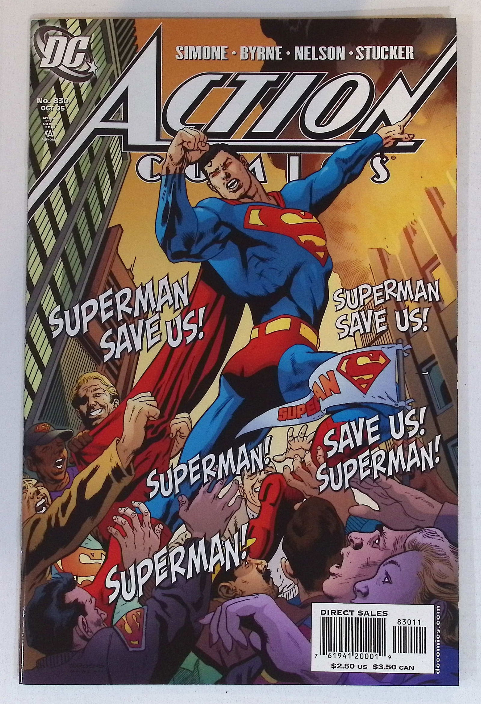 Superman DC Vintage Comic Book: Oct 2005 #830, See Photos (1 of 4)